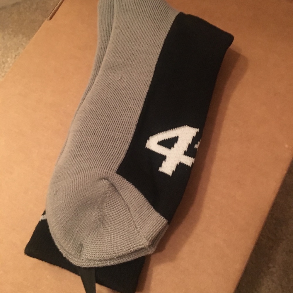 Black and Grey Socks